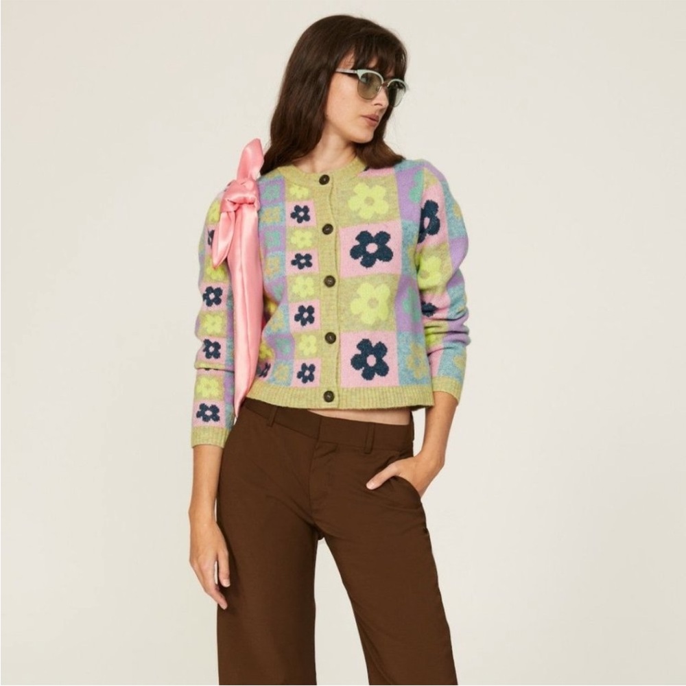 Sandy Liang Nanny Cardigan Small
